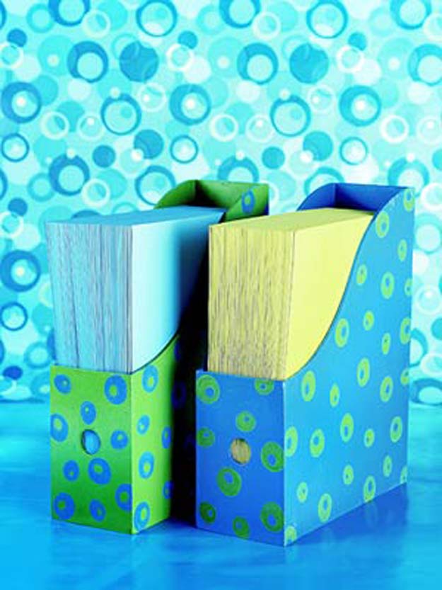 Fun DIY Ideas for Your Desk - Decorated Desk Accessories - Cubicles, Ideas for Teens and Student - Cheap Dollar Tree Storage and Decor for Offices and Home - Cool DIY Projects and Crafts for Teens 