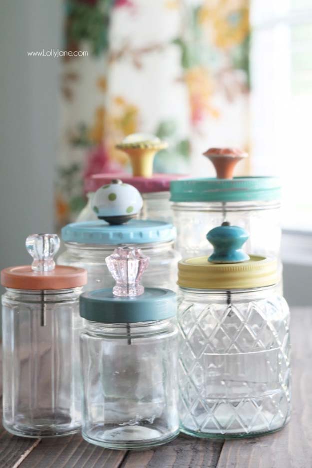 Crafts to Make and Sell - Mason Jar Storage Containers - Easy Step by Step Tutorials for Fun, Cool and Creative Ways for Teenagers to Make Money Selling Stuff - Room Decor, Accessories, Gifts and More 