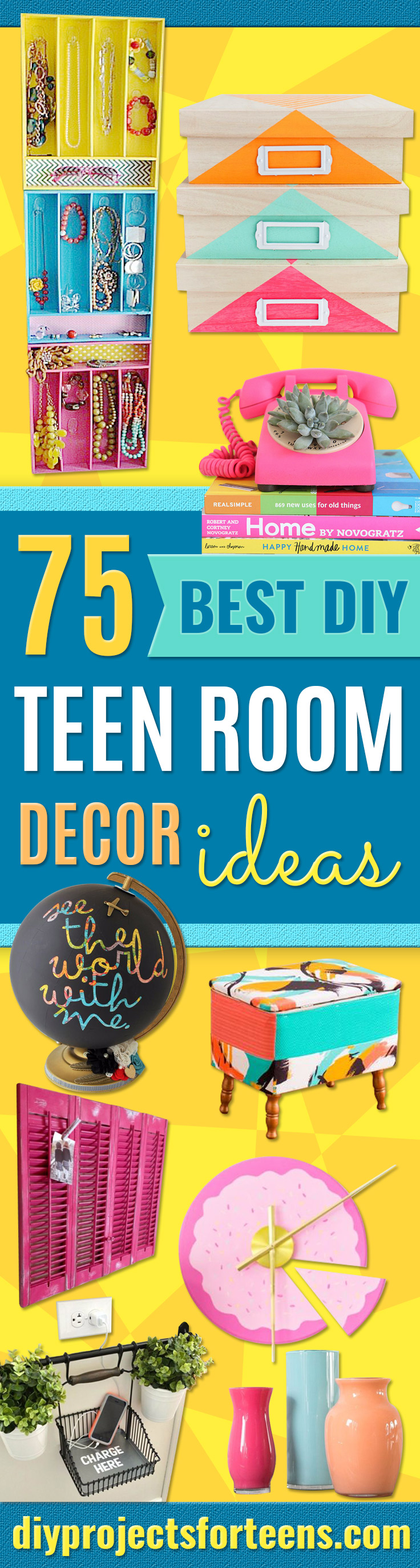 75 Best DIY Room Decor Ideas for Teens
