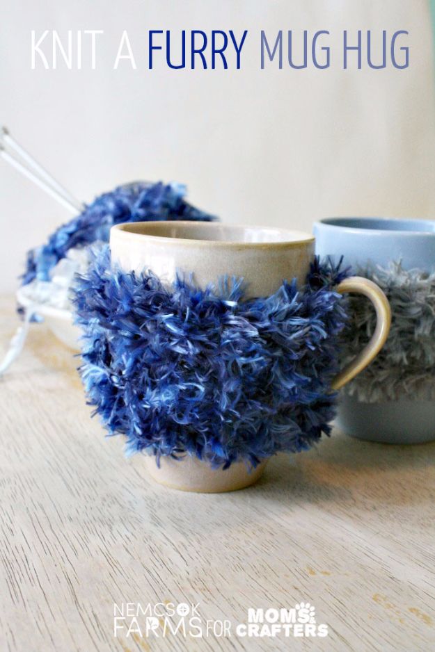 Best DIY Ideas for Teens To Make This Summer - Furry Mug Hug - Fun and Easy Crafts, Room Decor, Toys and Craft Projects to Make And Sell - Cool Gifts for Friends, Awesome Things To Do When You Are Bored - Teenagers - Boys and Girls Love Making These Creative Projects With Step by Step Tutorials and Instructions #diyideas #summer #teencrafts #crafts