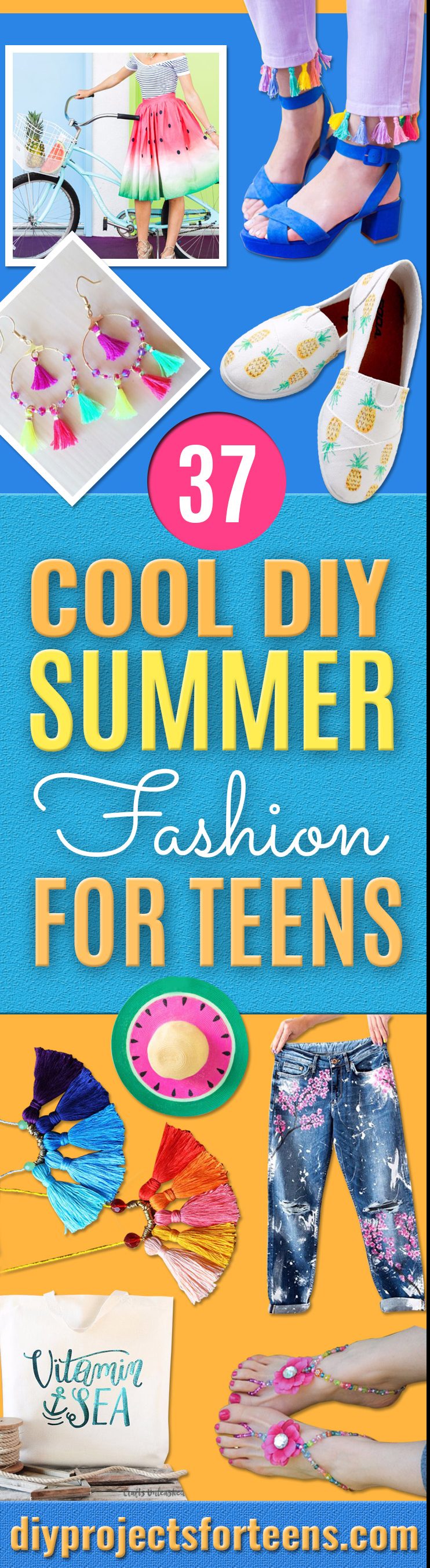 37 DIY Summer Fashions For Teens