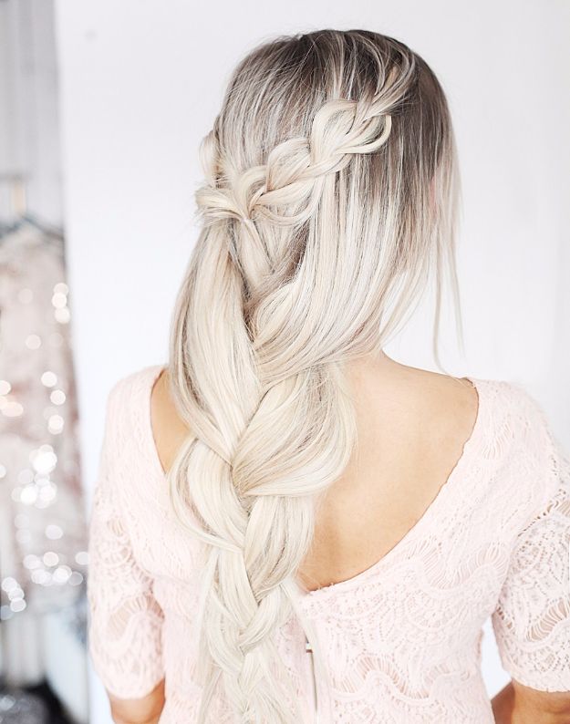 Cool Hair Tutorials for Summer - Romantic Braid Hair Tutorial - Easy Hairstyles and Creative Looks for Hair - Beachy Waves, Hair Styles for Short Hair, Medium Length and Long Hair - Ponytails, Updo Ideas and Quick Last Minute Hairstyle for Teens, Teenagers and Women