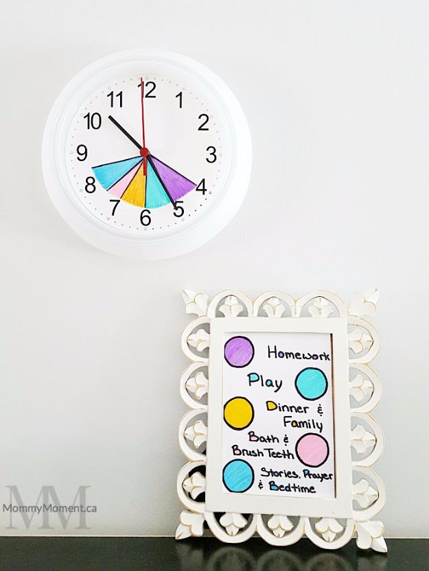 DIY School Supplies - After School Routine Clock - Easy Crafts and Do It Yourself Ideas for Back To School - Pencils, Notebooks, Backpacks and Fun Gear for Going Back To Class - Creative DIY Projects for Cheap School Supplies - Cute Crafts for Teens and Kids #backtoschool #teencrafts #kidscrafts #teen #diyideas #craftsDIY School Supplies - After School Routine Clock - Easy Crafts and Do It Yourself Ideas for Back To School - Pencils, Notebooks, Backpacks and Fun Gear for Going Back To Class - Creative DIY Projects for Cheap School Supplies - Cute Crafts for Teens and Kids #backtoschool #teencrafts #kidscrafts #teen #diyideas #crafts