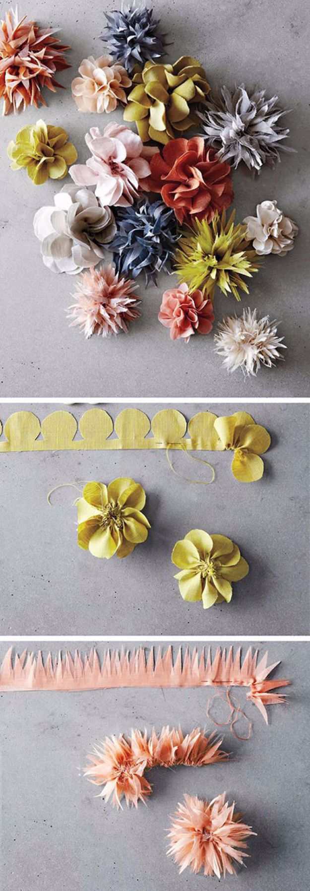 DIY Paper Flowers For Your Room - DIY Beautiful Paper Flower - How To Make A Paper Flower - Large Wedding Backdrop for Wall Decor - Easy Tissue Paper Flower Tutorial for Kids - Giant Projects for Photo Backdrops - Daisy, Roses, Bouquets, Centerpieces - Cricut Template and Step by Step Tutorial #papercrafts #paperflowers #teencrafts