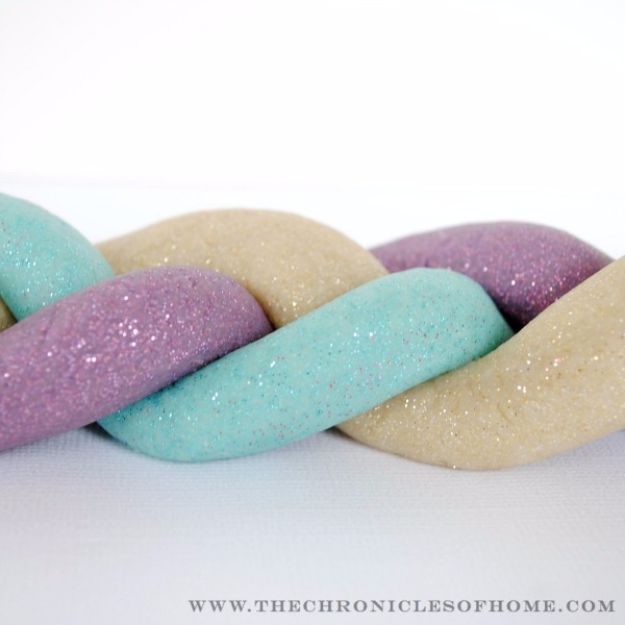 DIY Ideas WIth Glitter - DIY Glitter Playdough - Easy Crafts and Projects for Decoration, Gifts, and Bedroom Decor - How To Make Ombre, Mod Podge and Glitter Mason Jar Gift Ideas For Teens - Easy Clothes and Makeup Crafts For Teenagers #diyideas #glitter #crafts