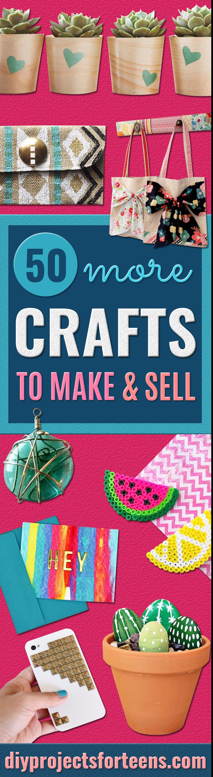 50 Easy Crafts to Make and Sell for Teens