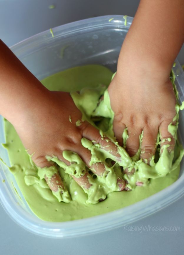 Borax Free Slime Recipes - Allergy Friendly Edible Slime - Safe Slimes To Make Without Glue - How To Make Fluffy Slime With Shaving Cream - Easy 3 Ingredients Glitter Slime, Clear, Galaxy, Best DIY Slime Tutorials With Step by Step Instructions #slimerecipes #slime #kidscrafts #teencrafts