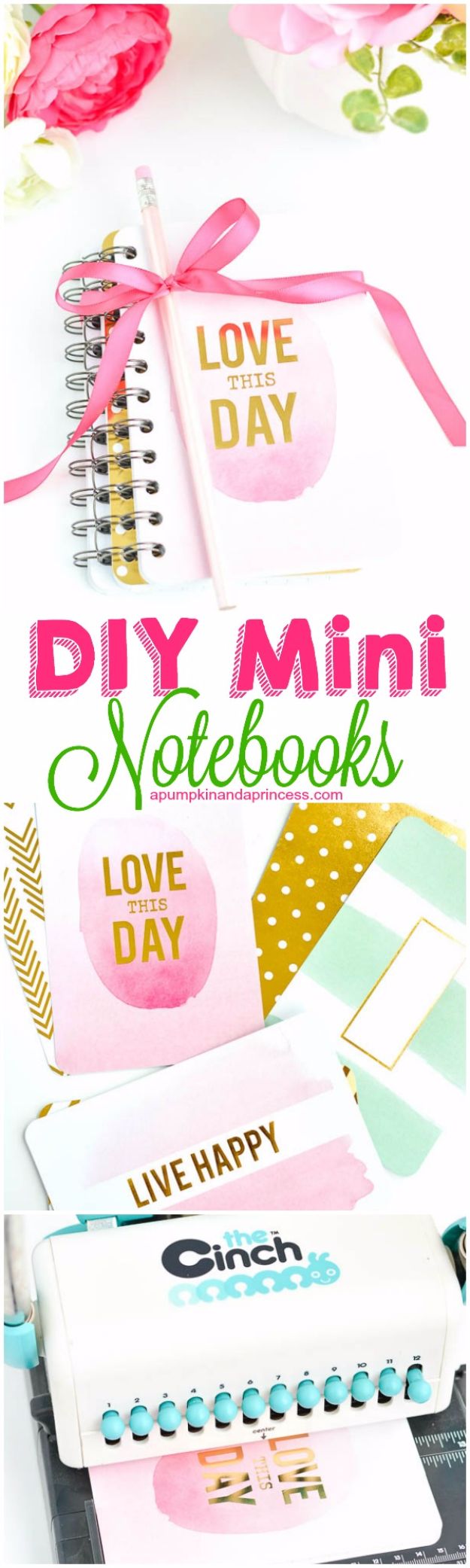 Cheap DIY Gifts and Inexpensive Homemade Christmas Gift Ideas for People on A Budget - DIY Mini Notebooks - To Make These Cool Presents Instead of Buying for the Holidays - Easy and Low Cost Gifts fTo Make For Friends and Neighbors - Quick Dollar Store Crafts and Projects for Xmas Gift Giving Parties - Step by Step Tutorials and Instructions #diygifts #teencrafts #diyideas #crafts #christmasgifts #cheapgifts