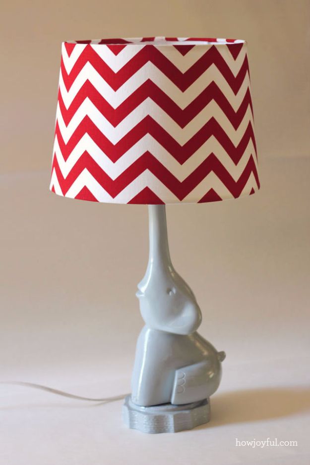 DIY Ideas With Elephants - DIY Elephant Lamp - Easy Wall Art Ideas, Crafts, Jewelry, Arts and Craft Projects for Kids, Teens and Adults- Simple Canvases, Throw Pillows, Cute Paintings for Nurseries, Dollar Store Crafts and Fun Dorm Room and Bedroom Decor - Tutorials for Crafty Ideas Decorated With an Elephant