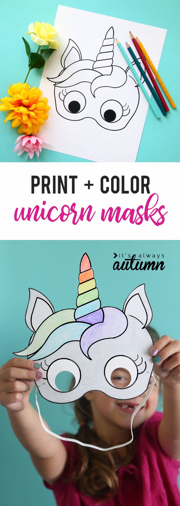 DIY Ideas With Unicorns - Unicorn Masks - Cute and Easy DIY Projects for Unicorn Lovers - Wall and Home Decor Projects, Things To Make and Sell on Etsy - Quick Gifts to Make for Friends and Family - Homemade No Sew Projects and Pillows - Fun Jewelry, Desk Decor Cool Clothes and Accessories