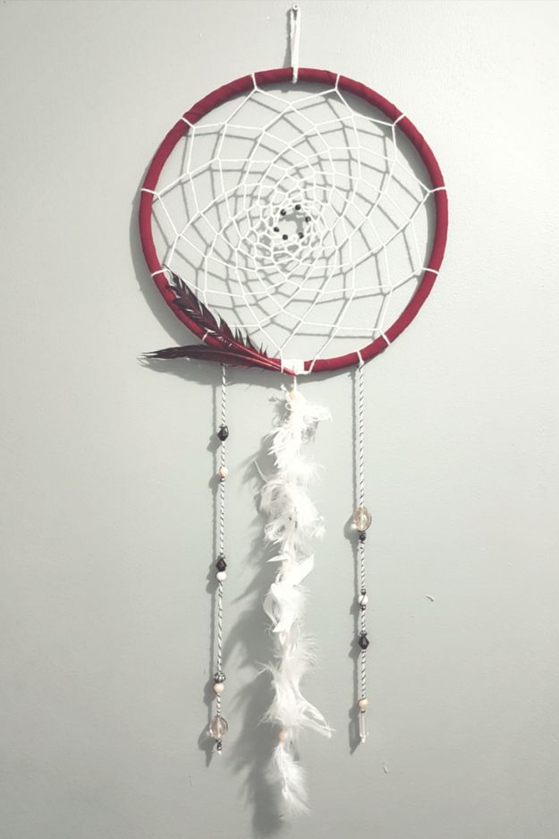 DIY Dream Catchers - Bohemian Dreamcatcher - How to Make a Dreamcatcher Step by Step Tutorial - Easy Ideas for Dream Catcher for Kids Room - Make a Mobile, Moon Designs, Pattern Ideas, Boho Dreamcatcher With Sticks, Cool Wall Hangings for Teen Rooms - Cheap Home Decor Ideas on A Budget #diyideas #teencrafts #dreamcatchers