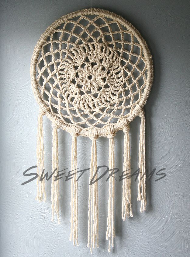 DIY Dream Catchers - DIY Big Dreams Dreamcatcher - How to Make a Dreamcatcher Step by Step Tutorial - Easy Ideas for Dream Catcher for Kids Room - Make a Mobile, Moon Designs, Pattern Ideas, Boho Dreamcatcher With Sticks, Cool Wall Hangings for Teen Rooms - Cheap Home Decor Ideas on A Budget #diyideas #teencrafts #dreamcatchers