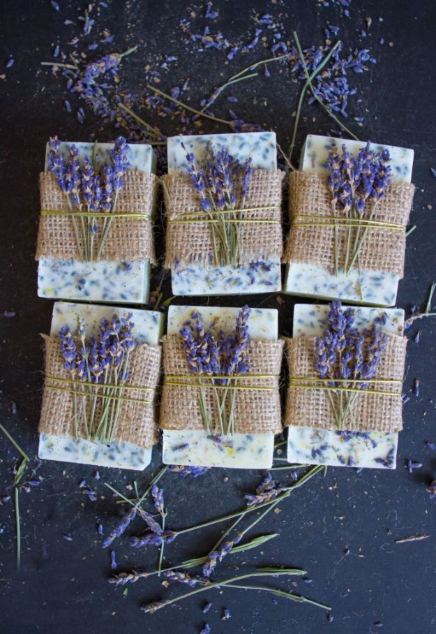 Soap Recipes DIY - Lavender Honey Lemon Soap - DIY Soap Recipe Ideas - Best Soap Tutorials for Soap Making Without Lye - Easy Cold Process Melt and Pour Tips for Beginners - Crockpot, Essential Oils, Homemade Natural Soaps and Products - Creative Crafts and DIY for Teens, Kids and Adults #soaprecipes #diygifts #soapmaking