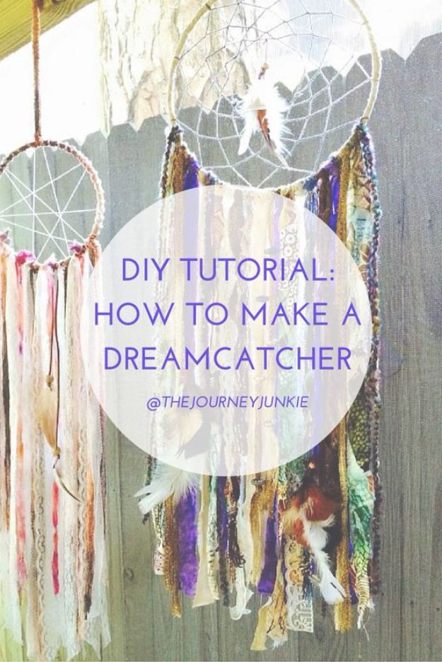 DIY Dream Catchers - Super Cool Dreamcatcher - How to Make a Dreamcatcher Step by Step Tutorial - Easy Ideas for Dream Catcher for Kids Room - Make a Mobile, Moon Designs, Pattern Ideas, Boho Dreamcatcher With Sticks, Cool Wall Hangings for Teen Rooms - Cheap Home Decor Ideas on A Budget #diyideas #teencrafts #dreamcatchers