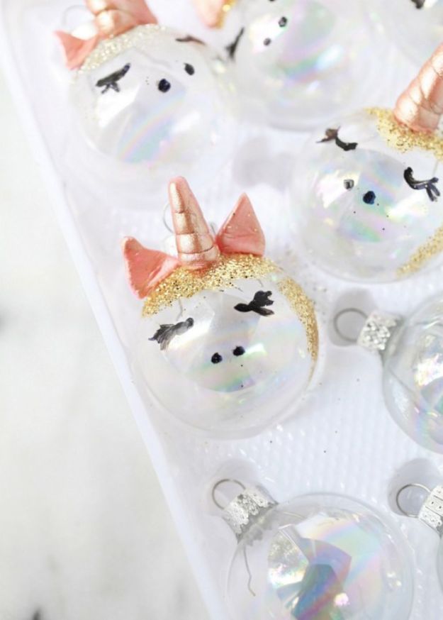 DIY Unicorn Party Ideas - Unicorn Ornaments - Throw A Unicorn Themed Party With These Cheap and Easy but Super Creative Projects - Unicorns Decorations for Parties With Rainbow, Glitter and Fun Colors - Banners, Signs, Cakes and Tabletop Decor for the Best Birthday Party Ever - Girls, Teens and Kids Love These Fun Crafts #birthdayparty #partyideas #unicorn #kidparty