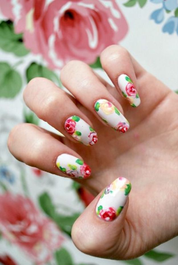 DIY Nail Art Ideas - Artsy Buds Nail Art - Easy Step by Step Design Idea for Nails - How to Make Manicures at Home Simple - Paint and Polish Tips #nailart #naildesigns #nailart #diynails #diybeauty #naildesigns #teencrafts