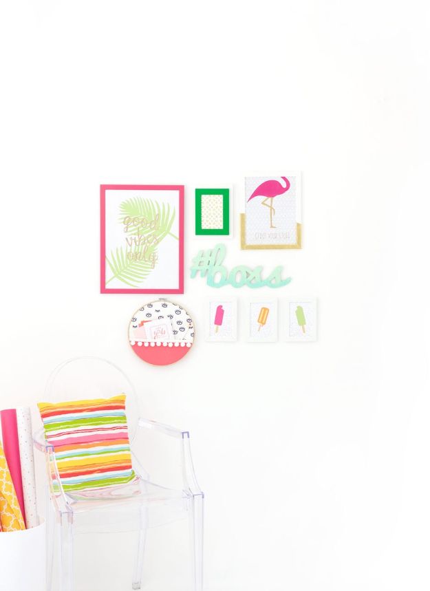 Cheap DIY Wall Decor Ideas - Explore Gallery Wall - Cute and Easy Room Decor for Teens - Ideas for Teenager Bedroom Walls - Boys and Girls Room Canvas Wall Art and Decorating #teen #roomdecor #diydecor 