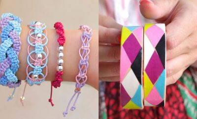 DIY Friendship Bracelets - Woven, Beaded, Leather and String - Cheap Embroidery Thread Ideas - DIY gifts for Teens