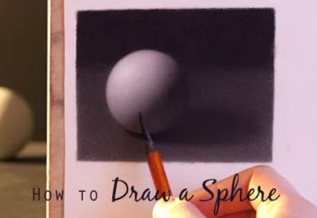 100 How To Draw Tutorials - Draw A Sphere - Eyes, Hair, Face, Lips, People, Animals, Hands - Step by Step Drawing Tutorial for Beginners - Free Easy Lessons