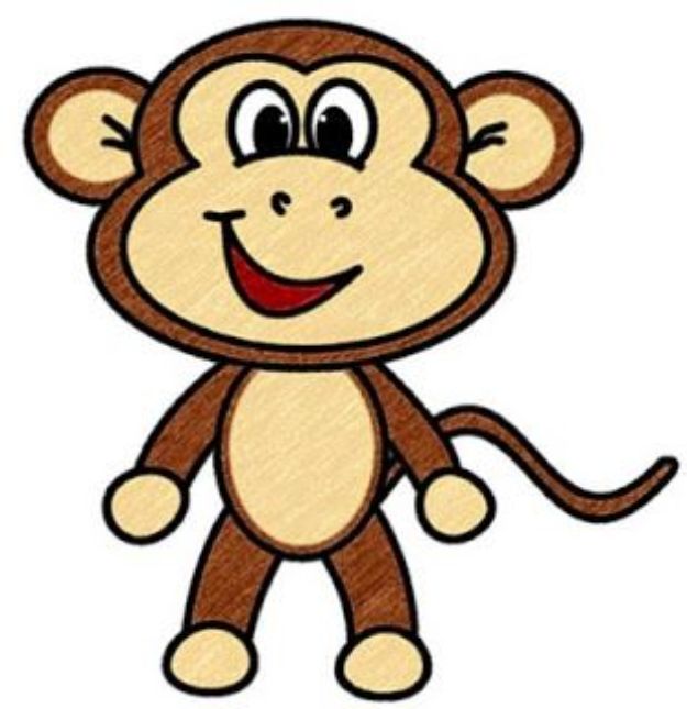 Draw Cartoon Monkey100 How To Draw Tutorials - Draw Cartoon Monkey - Eyes, Hair, Face, Lips, People, Animals, Hands - Step by Step Drawing Tutorial for Beginners - Free Easy Lessons