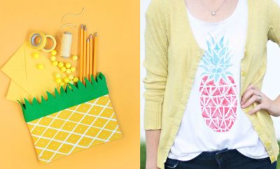 Pineapple Crafts - Easy DIY Ideas With Pineapples - Cute Craft Projects That Make Cool DIY Gifts - Wall Decor, Bedroom Art, Jewelry Idea