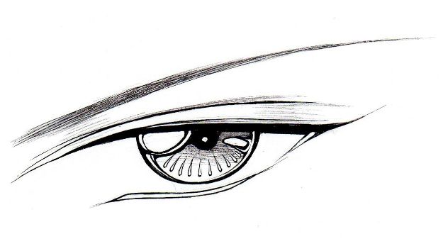 Eye Drawing Tutorials - Draw Male Eyes - Eays Ways to Learn How to Draw Eyes - How To Draw A Realistic Eye - Shading Eyes, Coloring Techniques and Step by Step Tutorials for Eye Drawings