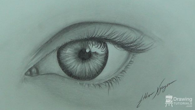 How to Draw an Eye - Easy Way to Draw Eyes - Free Drawing Lessons Step by Step