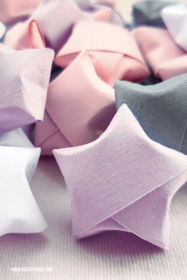 Easy Crafts for Teen Girls | Origami Stars l Fun Craft and DIY Ideas for Teenagers and Tween Girl | Room Decor and Gifts