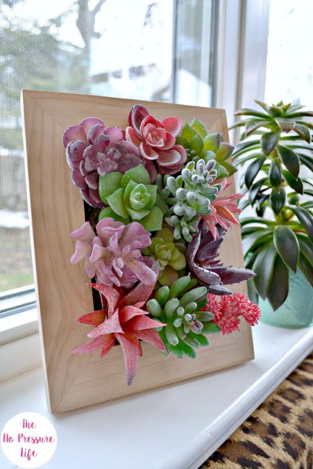 Easy Crafts for Teen Girls | Pretty DIY Fake Succulent Art l Fun Craft and DIY Ideas for Teenagers and Tween Girl | Room Decor and Gifts